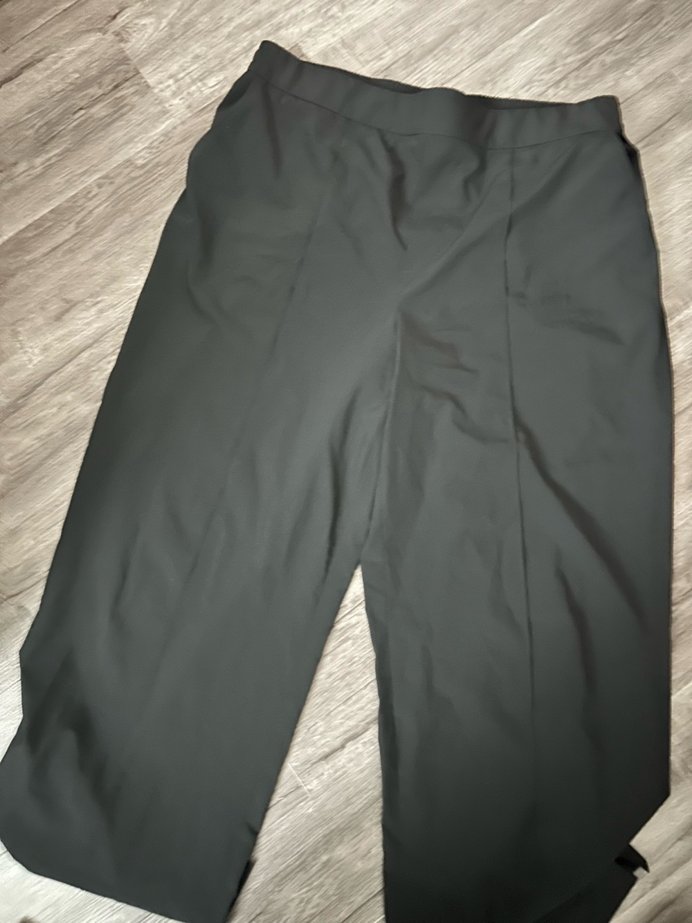 Addition Elle Active Black Wide-Leg Dress Pants